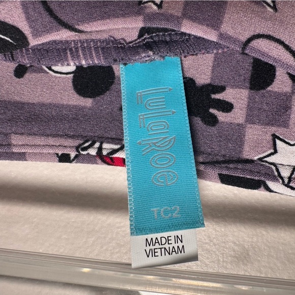 LulaRoe Disney Leggings, Tall & Curvy TC2 18-26, Soft & Comfy, Mickey Mouse NWT - Picture 5 of 16